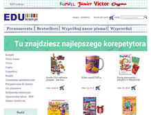 Tablet Screenshot of edukram.pl